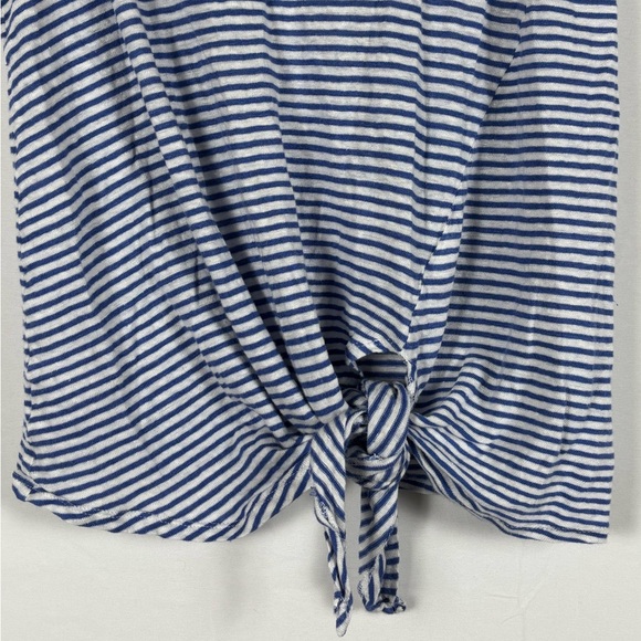 Banana Republic Blue White Striped Tank- XS - Picture 4 of 8